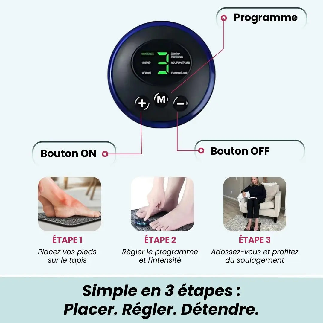 Nofela® Tapis de massage